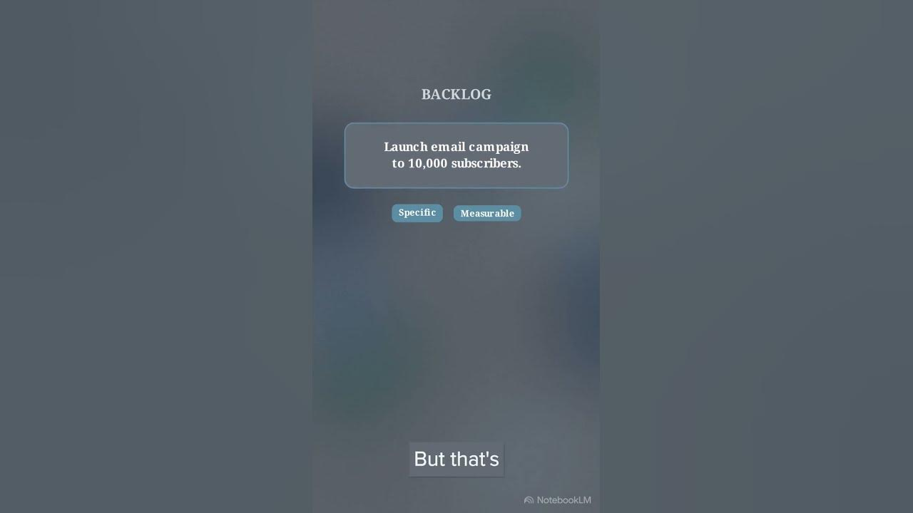 SMART task guide video cover showing a specific, measurable task